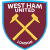 2026-08-08 [EFL Cup] 웨스트햄 유나이티드 VS 포츠머스 FC 분석의 웨스트햄 유나이티드 엠블럼